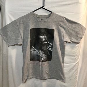2 PAC Shoe Palace Gray T-Shirt